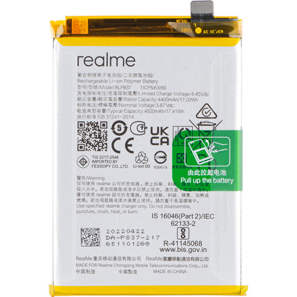 Battery Battery Realme 9 Pro+ / 8 Pro, BLP837, Service Pack 4906818 