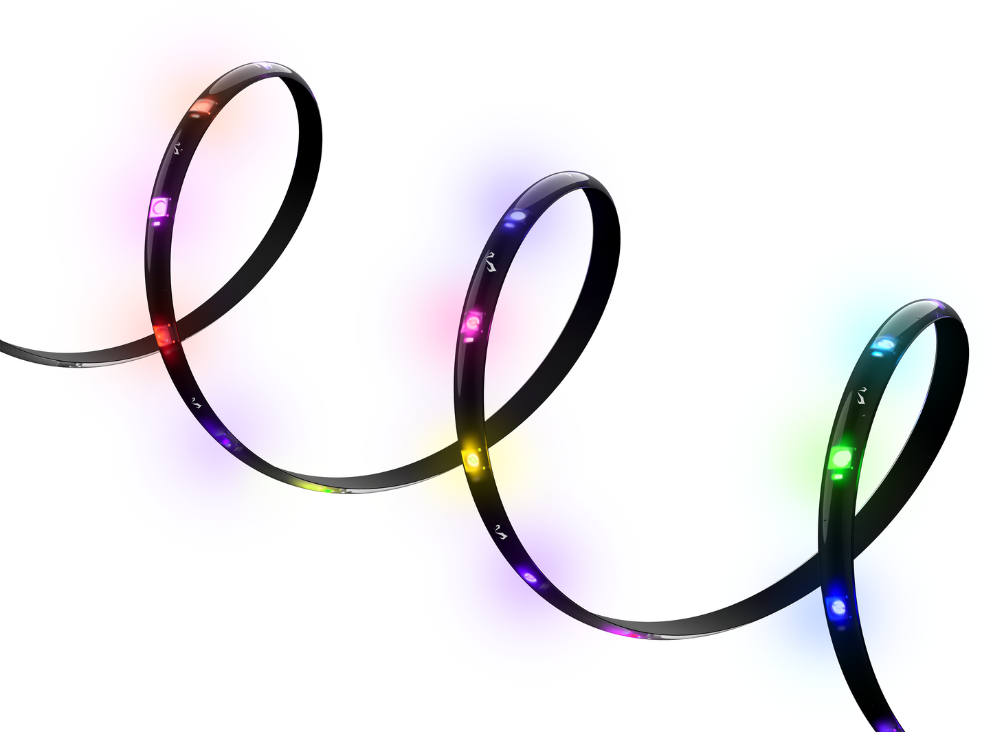 Yeelight Led Strip, 3.5W, OBSID RGBIC, Extension, 1m, Black YLFWD-0026 YLFWD-0026 