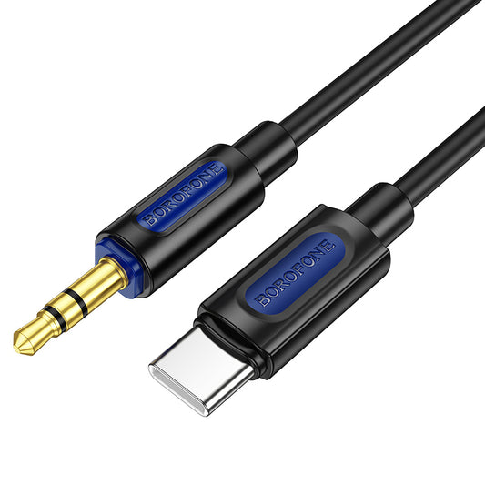 USB-C - 3.5mm Audio Cable BL20, 1m, Black 