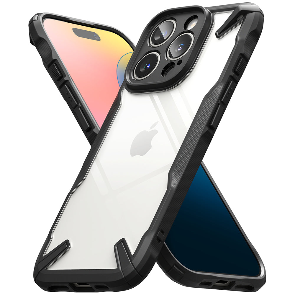 Case for Apple iPhone 16, Ringke, Fusion X, Black 