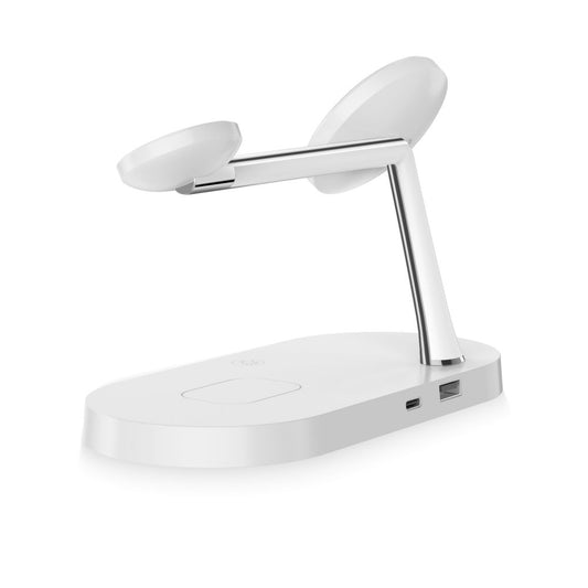 Wireless Network Charger Tech-Protect A12 3in1, 15W, 1.67A, White 