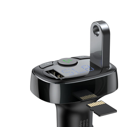 Bluetooth FM Modulator Baseus S-09A, 2 x USB-A - 1 x microSD 